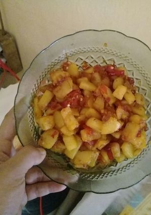 Foto resep Sambel goreng kentang bumbu asin