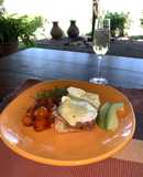 Huevos benedictinos estilo tapalpa