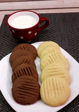 Pudingos keksz recept fotója