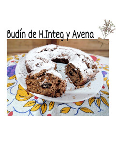 Una foto de Budín de Harina integral y Avena