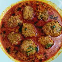 A picture of Lauki ke kofte.