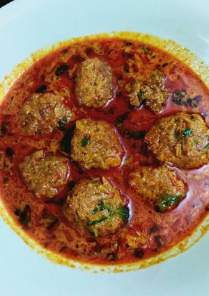 A picture of Lauki ke kofte.