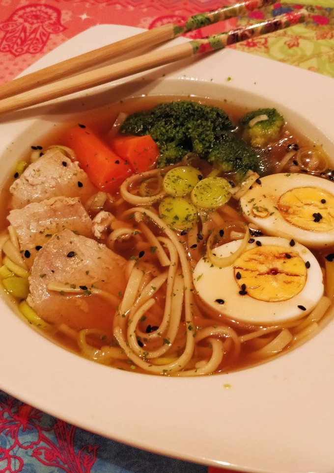 Una foto de Ramen facilísimo