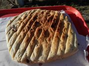 Una foto de tortilla de chicharrones