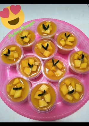 Foto resep Puding Jus Mangga