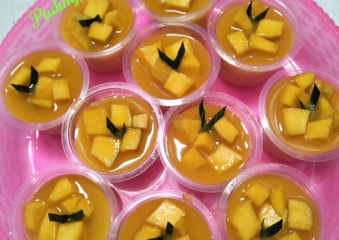 Puding Jus Mangga