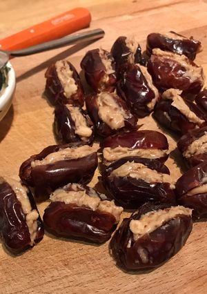 A picture of Mini Vegan Snickers.