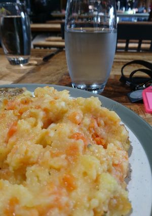 A picture of Root Veg Mash.