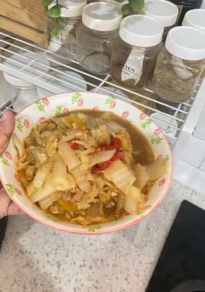 Foto resep Oseng oseng sawi putih