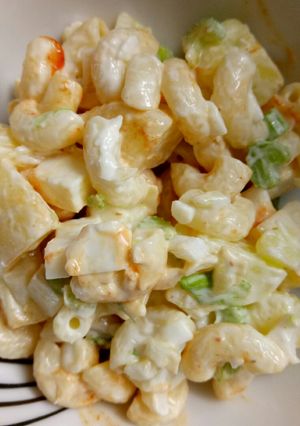 Foto resep Salad kentang dan makaroni