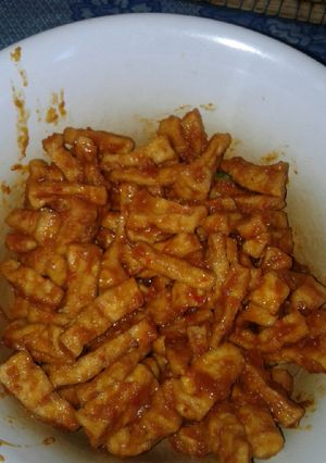 Foto resep Tahu goreng tumis manis