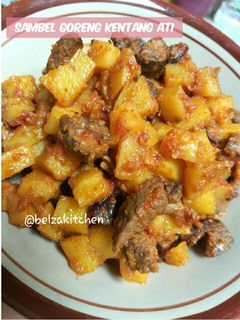 Foto resep Sambal Kentang Ati Balado