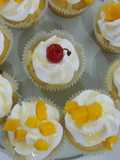 Cupcake de maracuyá y mango