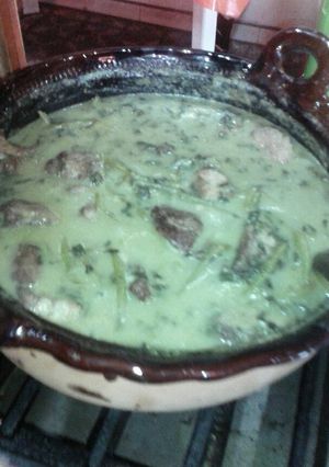 Una foto de Verdolagas con maciza de cerdo