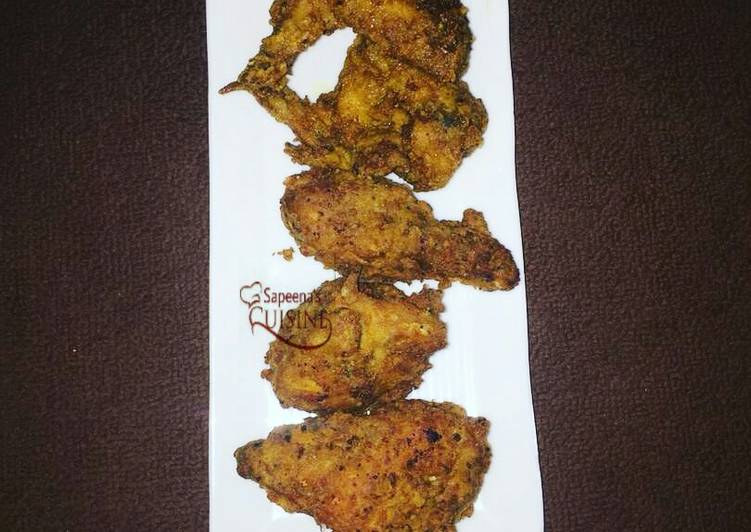 Steps to Make Quick Fried chicken (KFC)