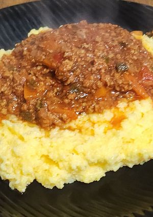 Una foto de Salsa de tomate tipo bolognesa