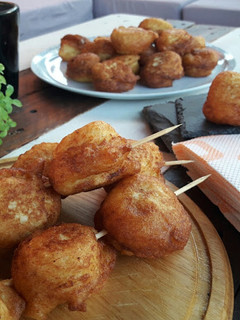 Una foto de Buñuelos de bacalao