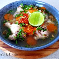 A picture of Chicken soup.