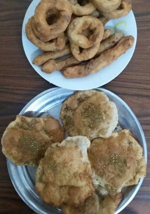 صورة لوصفة زنكل ومناقيش زعتر