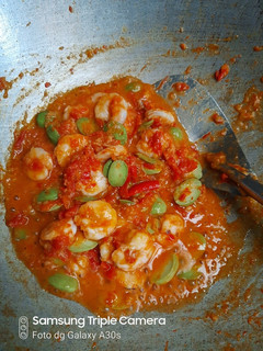 Foto resep Sambel goreng pete udang