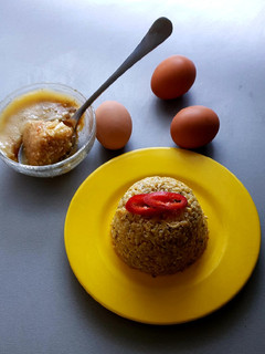 Tojásos rizs recept fotója