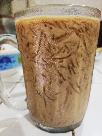 Langkah Gampang Membikin Resep Es Cappucino cincau / capcin yang Lezat Sekali Anti Ribet, Bikin Ngiler