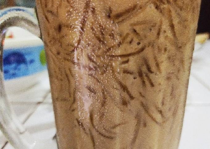 Resep Es Cappucino cincau / capcin Anti Gagal