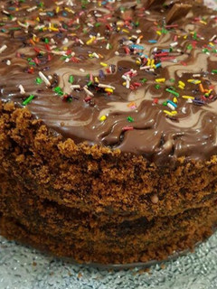 A picture of Chocolate Fudge Cake.