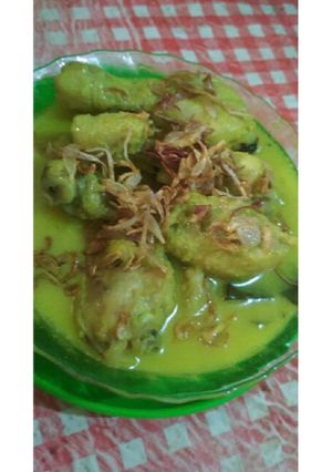 Foto resep Opor ayam kuah kuning
