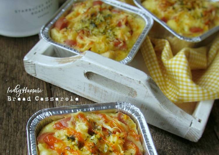 Bagaimana Menyiapkan Bread Casserole Anti Gagal