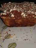 Pan o budín de banana y harina de coco y proteína