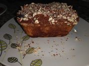 Una foto de budin proteico