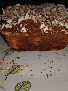 Una foto de Pan o budín de banana y harina de coco y proteína