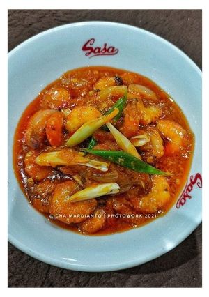 Foto resep Udang Saus Padang