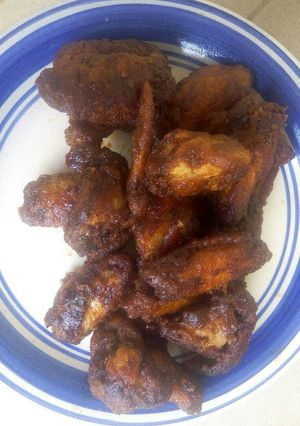 A picture of Buffalo wings.