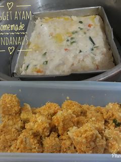 Foto resep Nugget ayam(pakai roti tawar)