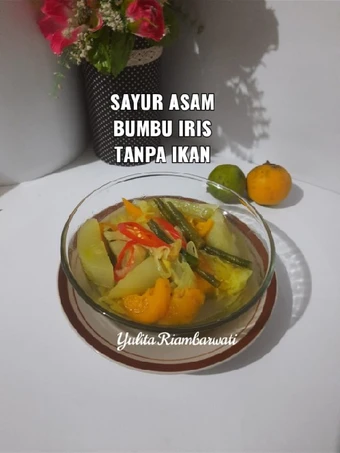 Langkah Mudah untuk Membikin Resep 245. Sayur Asam Bumbu Iris Tanpa Ikan yang  Bikin Ketagihan Anti Ribet, Mantap Sekali