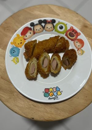 Foto resep Roti goreng sosis