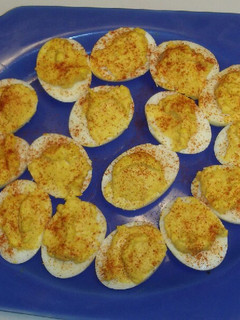 A picture of Deviled Eggs.