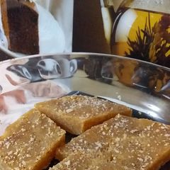A picture of Channay ki daal ka halwa.