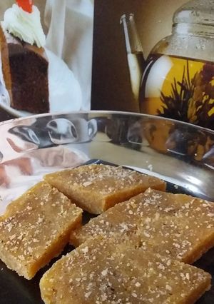 A picture of Channay ki daal ka halwa.