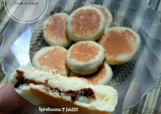 Resep Bakpia Basah Teflon Isi Coklat Oleh Tyara Kesuma Cookpad