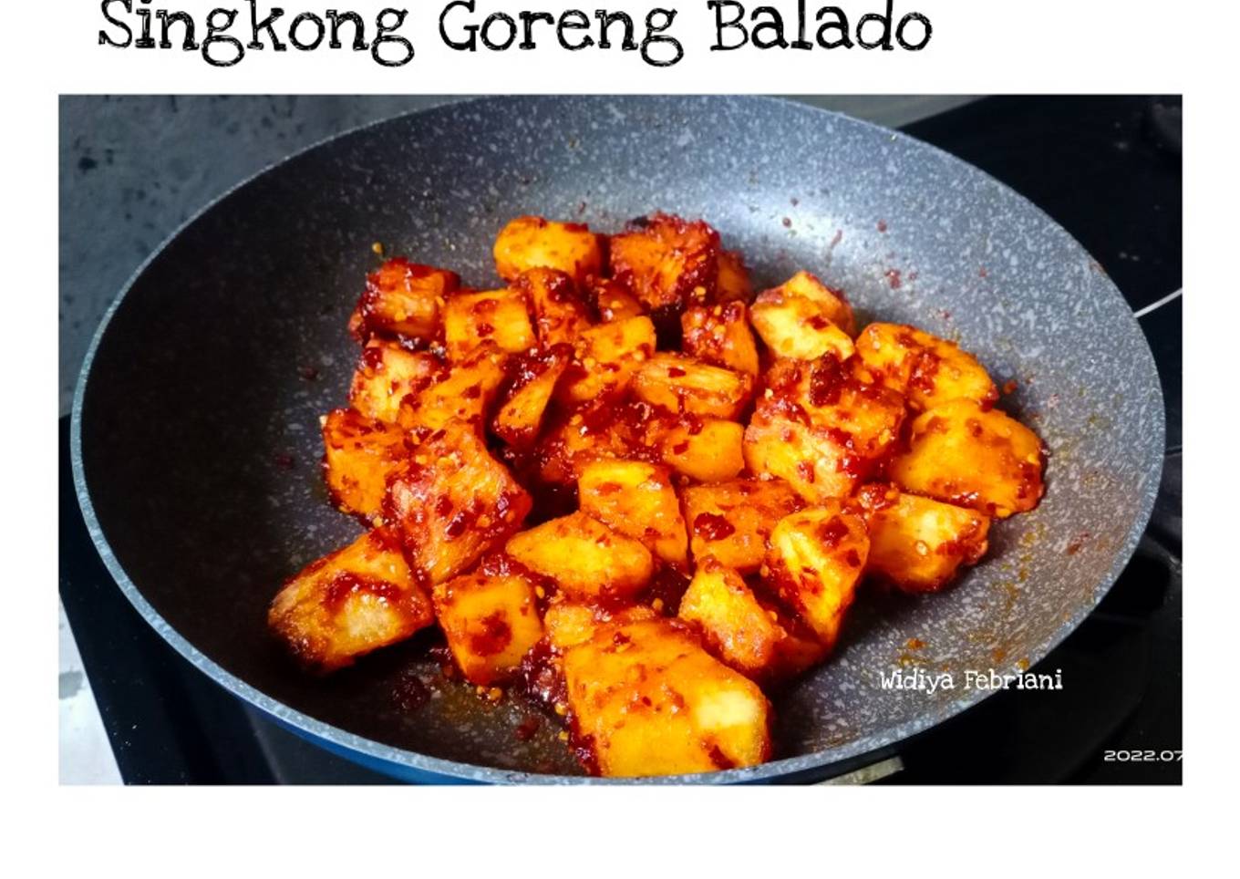 Singkong Goreng Balado