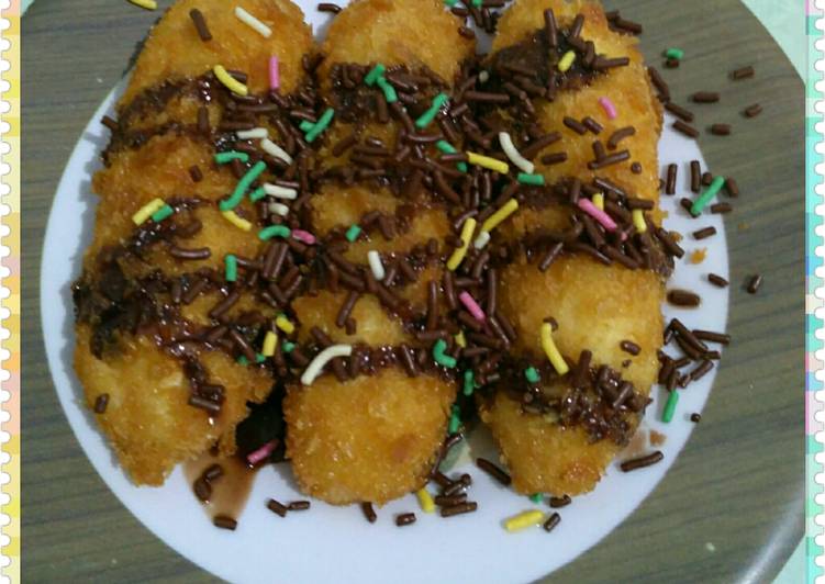 Pisang goreng crispy