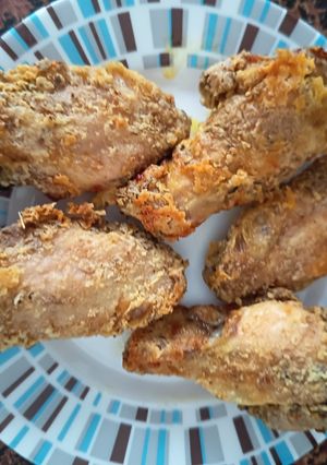 Una foto de Alitas de Pollo Fritas en Airfryer