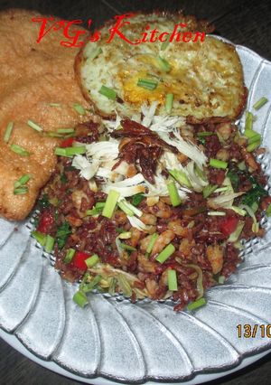 A picture of Fried Rice from Yogyakarta (NASI GORENG YOGYAKARTA).
