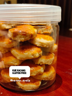 Foto resep Kue kacang gluten free (simple dan tanpa mixer)