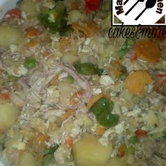 A picture of Potato Vegetable recipe by Mariam Tijjjani Adam.