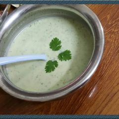 A picture of Green Raita.