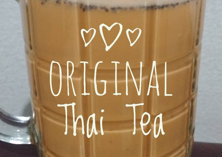 Cara Gampang Membuat Thai Tea, Menggugah Selera